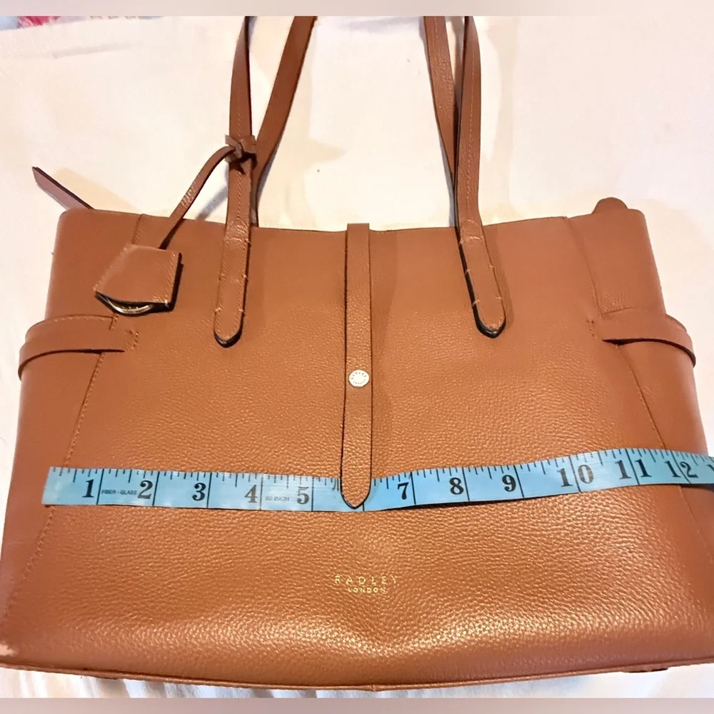 RADLEY LONDON Abingdon Road leather tote bag w/laptop sleeve Women’s work bag